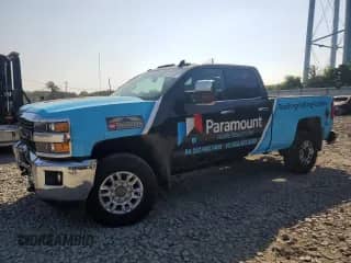 2015 Chevrolet Silverado 2500HD LTZ with VIN 1GC2KWEG5FZ533946, listed as a Copart auction lot 66348595 with 193,498 mi miles and Salvage title. Bid and sale history available at DreamBid. Image 1.