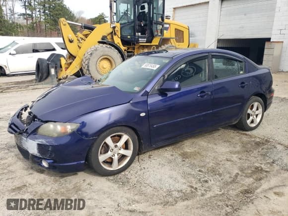 ✅ 2005 Mazda 3 s • VIN: JM1BK323051287045 • Лот: 50876495. Опубликован ранее на Copart с пробегом 155 405 миль. Бесплатный доступ к архиву аукционных продаж из США и подробный отчёт об истории автомобиля на DreamBid. Изображение 1.