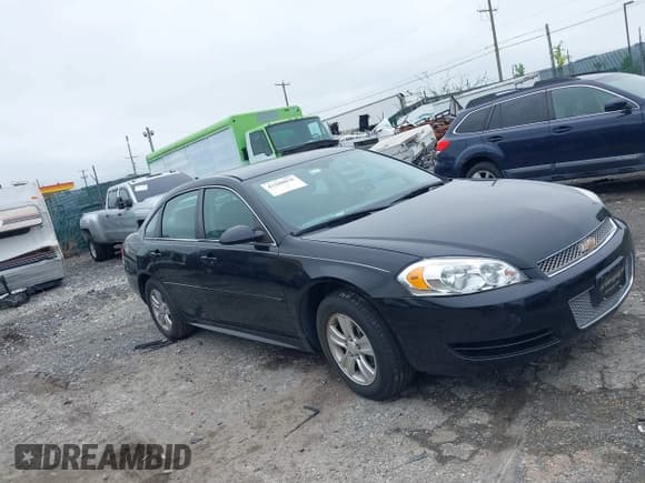 ✅ 2016 Chevrolet Impala LS • VIN: 2G1WA5E36G1101686 • Lot: 42188856. Listed on IAAI with 67,571 mi. Free auction sales archive from the USA and detailed vehicle history report at DreamBid. Image 1.