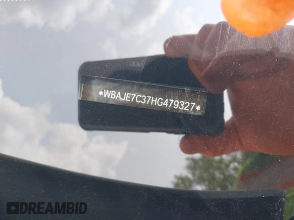 ✅ 2017 BMW 5 Series 540i xDrive • VIN: WBAJE7C37HG479327 • Lot: 42456842. Listed on IAAI with 95,382 mi. Free auction sales archive from the USA and detailed vehicle history report at DreamBid. Image 17.