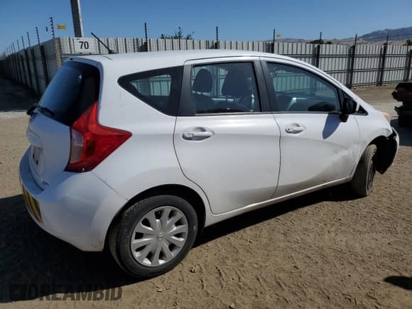 ✅ 2015 Nissan Note SR • VIN: 3N1CE2CP9FL424956 • Lot: 57772185. Listed on Copart with 128,794 mi. Free auction sales archive from the USA and detailed vehicle history report at DreamBid. Image 3.