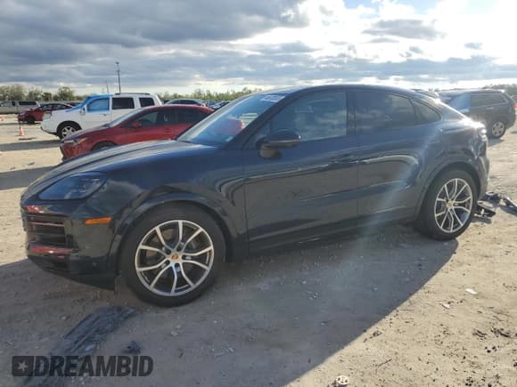 ✅ 2024 Porsche Cayenne • VIN: WP1BA2AY9RDA52074 • Lot: 46638555. Listed on Copart with 1,855 mi. Free auction sales archive from the USA and detailed vehicle history report at DreamBid. Image 1.