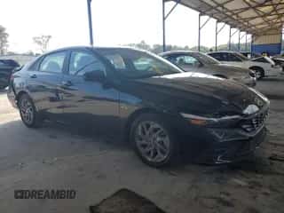 2024 Hyundai Elantra SEL with VIN KMHLM4DG8RU635792, listed as a Copart auction lot 81619455 with 12,769 mi miles and Salvage title. Bid and sale history available at DreamBid. Image 4.