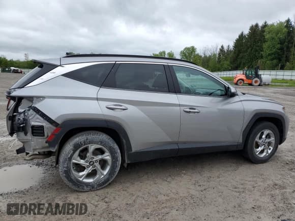 ✅ 2022 Hyundai Tucson Preferred • VIN: KM8JBCAE9NU034203 • Lot: 57416555. Wystawiony na Copart z przebiegiem 54 609 mil. Bezpłatny archiwum sprzedaży aukcyjnych z USA i szczegółowy raport historii pojazdu na DreamBid. Zdjęcie 3.