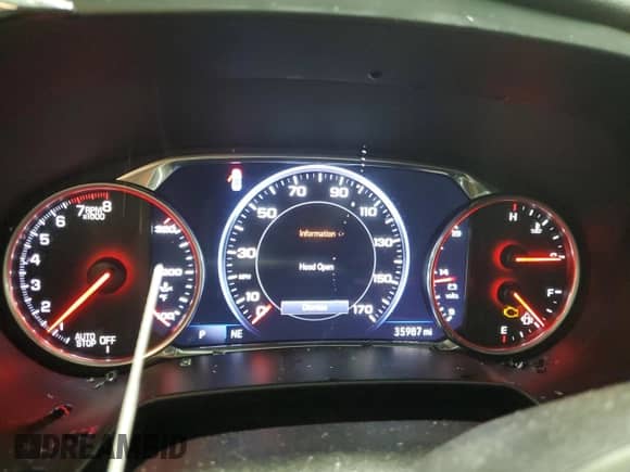 2020 Chevrolet Blazer RS z VIN 3GNKBKRS0LS548135, wystawiony jako Copart lot #72554354 z przebiegiem 35 987 mil mil oraz Szkoda całkowita • Salvage title. Historia ofert i sprzedaży dostępna na DreamBid. Obrazek 9.