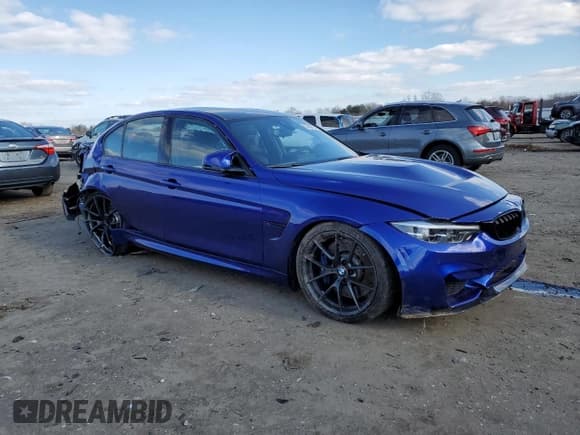 ✅ 2018 BMW M3 • VIN: WBS8M9C53J5L71752 • Lot: 37308724. Listed on Copart with 19,425 mi. Free auction sales archive from the USA and detailed vehicle history report at DreamBid. Image 4.