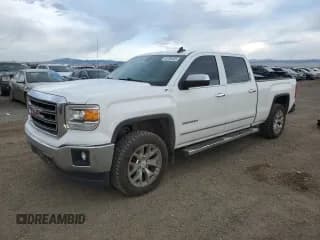 ✅ 2015 GMC Sierra 1500 SLT • VIN: 3GTU2VEC7FG368501 • Lot: 50766435. Listed on Copart with 167,721 mi. Free auction sales archive from the USA and detailed vehicle history report at DreamBid. Image 1.