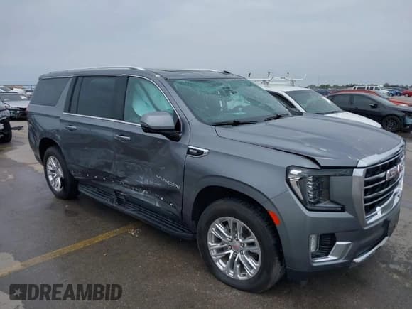 ✅ 2022 GMC Yukon XL SLT • VIN: 1GKS2GKD2NR153790 • Lot: 41911362. Listed on IAAI with 84,739 mi. Free auction sales archive from the USA and detailed vehicle history report at DreamBid. Image 1.