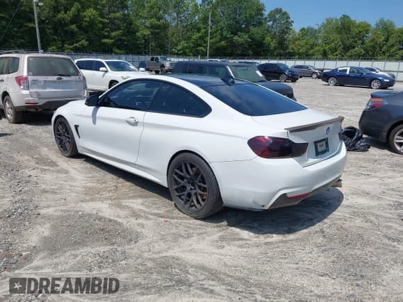 ✅ 2014 BMW 4 Series 435i • VIN: WBA3R1C58EK190218 • Lot: 42893909. Wystawiony na IAAI z przebiegiem 100 063 mil. Bezpłatny archiwum sprzedaży aukcyjnych z USA i szczegółowy raport historii pojazdu na DreamBid. Zdjęcie 3.