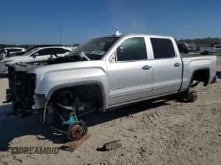 ✅ 2018 GMC Sierra 1500 Denali • VIN: 3GTP1PEC5JG139464 • Lot: 85008885. Listed on Copart with 103,666 mi. Free auction sales archive from the USA and detailed vehicle history report at DreamBid. Image 1.