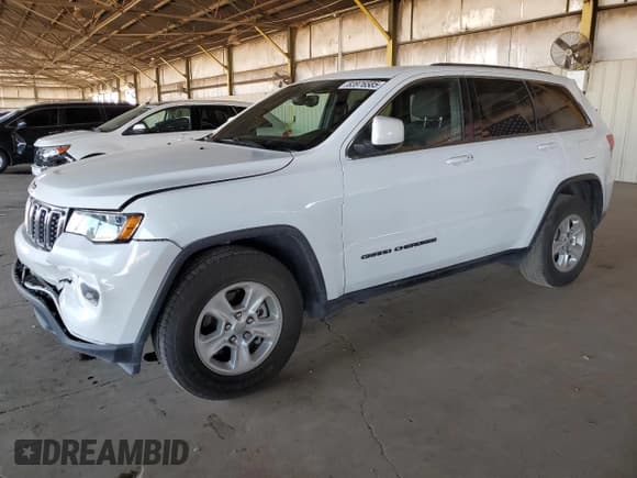 ✅ 2017 Jeep Grand Cherokee Laredo • VIN: 1C4RJEAG9HC916778 • Lot: 83976585. Listed on Copart with 51,194 mi. Free auction sales archive from the USA and detailed vehicle history report at DreamBid. Image 1.