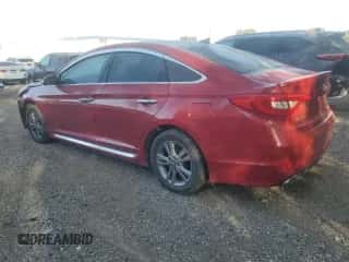 2017 Hyundai Sonata Sport z VIN 5NPE34AF8HH564100, wystawiony jako Copart lot #84057645 z przebiegiem 236 900 mil mil oraz Szkoda całkowita • Salvage title. Historia ofert i sprzedaży dostępna na DreamBid. Obrazek 2.