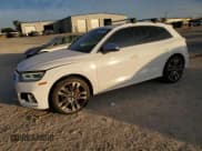 ✅ 2018 Audi SQ5 Prestige • VIN: WA1C4AFY8J2242457 • Lot: 92262735. Wystawiony na Copart z przebiegiem 68 610 mil. Bezpłatny archiwum sprzedaży aukcyjnych z USA i szczegółowy raport historii pojazdu na DreamBid. Zdjęcie 1.