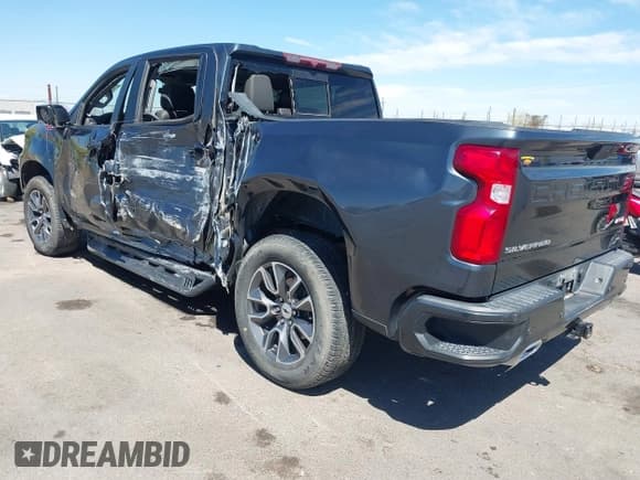 ✅ 2020 Chevrolet Silverado 1500 RST • VIN: 3GCUYEET3LG214622 • Lot: 42061461. Listed on IAAI with Not provided. Free auction sales archive from the USA and detailed vehicle history report at DreamBid. Image 3.