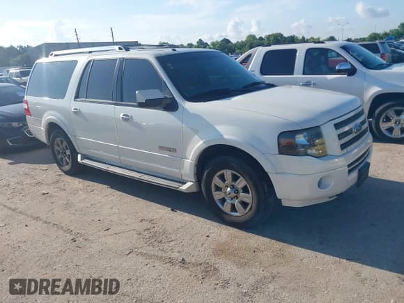 ✅ 2007 Ford Expedition Max Limited • VIN: 1FMFK20547LA78863 • Lot: 42911472. Listed on IAAI with 244,818 mi. Free auction sales archive from the USA and detailed vehicle history report at DreamBid. Image 1.