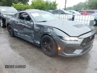 ✅ 2024 Ford Mustang GT • VIN: 1FA6P8CF1R5436110 • Lot: 42380469. Listed on IAAI with 4,446 mi. Free auction sales archive from the USA and detailed vehicle history report at DreamBid. Image 1.