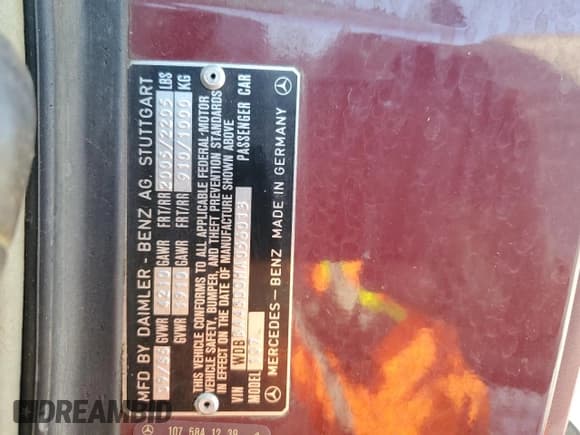 ✅ 1987 Mercedes-Benz 560 SL • VIN: WDBBA48D0HA056013 • Lot: 77407894. Wystawiony na Copart z przebiegiem 144 639 mil. Bezpłatny archiwum sprzedaży aukcyjnych z USA i szczegółowy raport historii pojazdu na DreamBid. Zdjęcie 12.