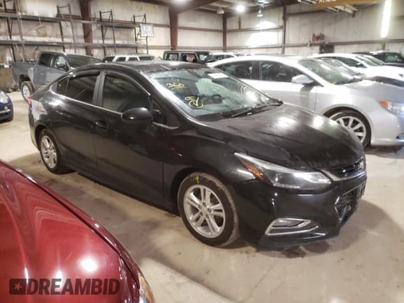 ✅ 2017 Chevrolet Cruze LT • VIN: 1G1BE5SM5H7184676 • Lot: 41967493. Listed on Copart with 95,529 mi. Free auction sales archive from the USA and detailed vehicle history report at DreamBid. Image 4.