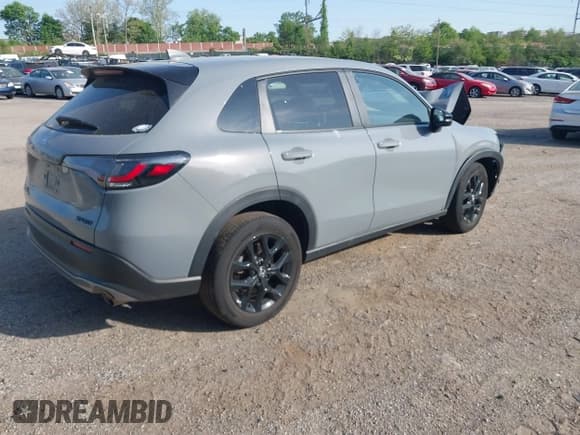 ✅ 2024 Honda HR-V Sport • VIN: 3CZRZ2H59RM730129 • Lot: 42157004. Listed on IAAI with Not provided. Free auction sales archive from the USA and detailed vehicle history report at DreamBid. Image 4.