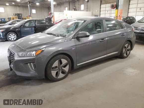 2020 Hyundai Ioniq SEL z VIN KMHC85LC7LU207471, wystawiony jako Copart lot #77454154 z przebiegiem 62 476 mil mil oraz Szkoda całkowita • Salvage title. Historia ofert i sprzedaży dostępna na DreamBid. Obrazek 1.