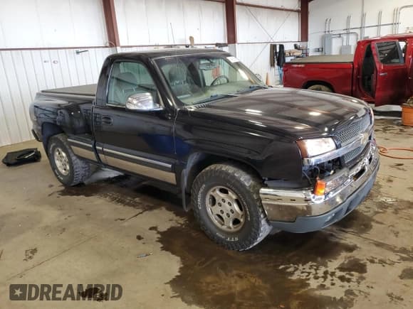 ✅ 2003 Chevrolet Silverado 1500 LS • VIN: 1GCEK14T03Z294736 • Lot: 84880685. Listed on Copart with 106,450 mi. Free auction sales archive from the USA and detailed vehicle history report at DreamBid. Image 4.