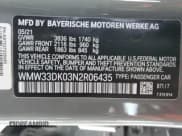 ✅ 2022 MINI Hardtop 4 Door Cooper • VIN: WMW33DK03N2R06435 • Лот: 42131665. Опубликован ранее на Copart с пробегом 29 690 миль. Бесплатный доступ к архиву аукционных продаж из США и подробный отчёт об истории автомобиля на DreamBid. Изображение 13.