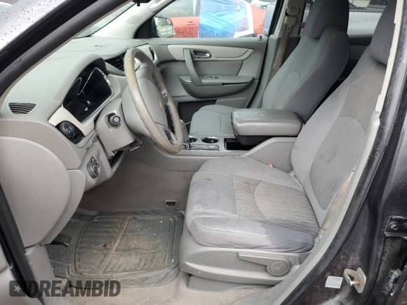 2013 Chevrolet Traverse LS with VIN 1GNKRFED9DJ264175, listed as a Copart auction lot 70766185 with 108,535 mi miles and Salvage title. Bid and sale history available at DreamBid. Image 7.