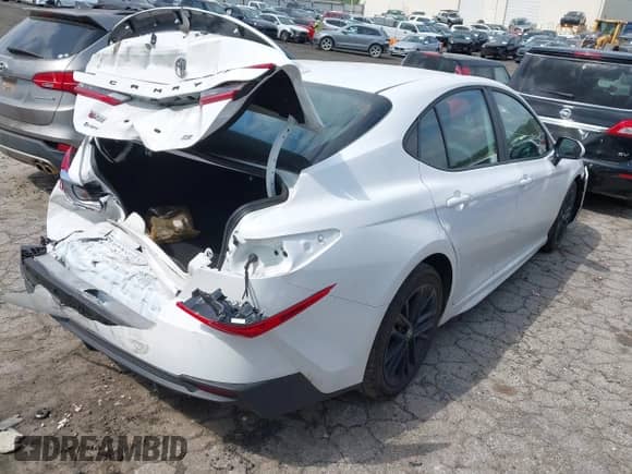 2025 Toyota Camry LE с VIN 4T1DAACK1SU505344, выставлен на аукционе IAAI как лот 42160421 с пробегом 17 768 миль миль и . История ставок и продаж доступна на DreamBid. Изображение 4.