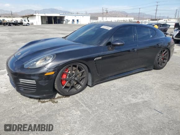 ✅ 2014 Porsche Panamera Turbo • VIN: WP0AC2A72EL073234 • Лот: 65813464. Опубликован ранее на Copart с пробегом 83 918 миль. Бесплатный доступ к архиву аукционных продаж из США и подробный отчёт об истории автомобиля на DreamBid. Изображение 1.