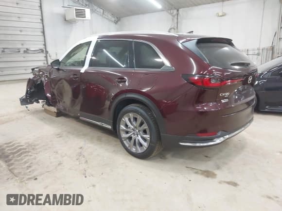 ✅ 2025 Mazda CX-90 Premium Plus Package • VIN: JM3KKEHD9S1235685 • Lot: 43340522. Wystawiony na IAAI z przebiegiem 46 mil. Bezpłatny archiwum sprzedaży aukcyjnych z USA i szczegółowy raport historii pojazdu na DreamBid. Zdjęcie 3.