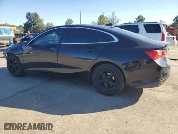 2016 Chevrolet Malibu LS with VIN 1G1ZB5ST3GF191581, listed as a Copart auction lot 89611695 with 183,480 mi miles and Salvage title. Bid and sale history available at DreamBid. Image 2.