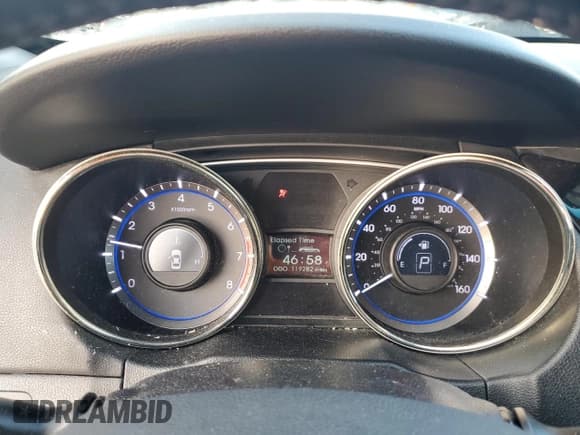 ✅ 2013 Hyundai Sonata SE • VIN: 5NPEC4AC2DH632780 • Lot: 74164654. Listed on Copart with 119,282 mi. Free auction sales archive from the USA and detailed vehicle history report at DreamBid. Image 9.