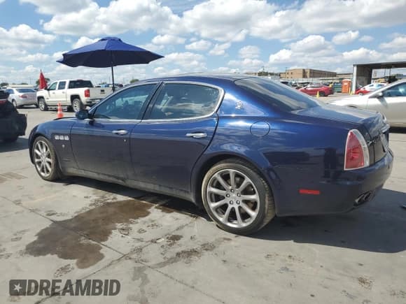 ✅ 2007 Maserati Quattroporte • VIN: ZAMFE39A570029539 • Лот: 69692534. Опубликован ранее на Copart с пробегом 31 206 миль. Бесплатный доступ к архиву аукционных продаж из США и подробный отчёт об истории автомобиля на DreamBid. Изображение 2.