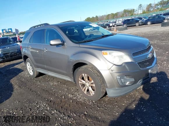 ✅ 2012 Chevrolet Equinox 1LT • VIN: 2GNALDEK9C6117429 • Lot: 43794696. Listed on IAAI with 171,691 mi. Free auction sales archive from the USA and detailed vehicle history report at DreamBid. Image 1.