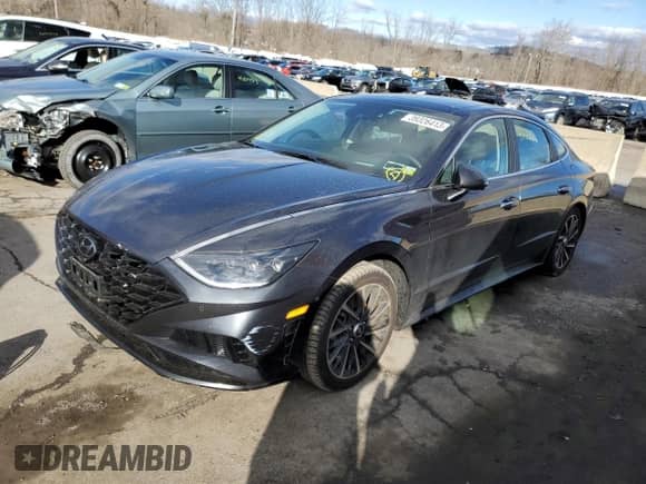 2021 Hyundai Sonata Limited с VIN 5NPEH4J27MH090732, выставлен на аукционе Copart как лот 39326413 с пробегом 6 906 миль миль и . История ставок и продаж доступна на DreamBid. Изображение 1.