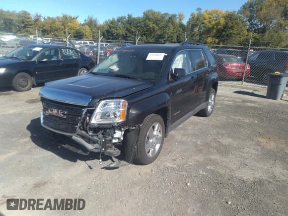 ✅ 2015 GMC Terrain SLT • VIN: 2GKALSEK3F6349966 • Лот: 34598025. Опубликован ранее на IAAI с пробегом 110 743 миль. Бесплатный доступ к архиву аукционных продаж из США и подробный отчёт об истории автомобиля на DreamBid. Изображение 2.