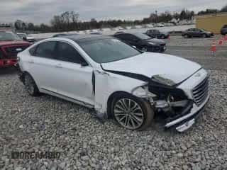 2015 Hyundai Genesis 3.8L z VIN KMHGN4JEXFU022957, wystawiony jako Copart lot #49564814 z przebiegiem 117 387 mil mil oraz . Historia ofert i sprzedaży dostępna na DreamBid. Obrazek 4.