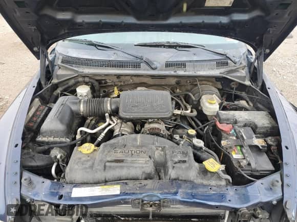 2004 Dodge Dakota SLT z VIN 1D7HL48K34S630621, wystawiony jako Copart lot #80789545 z przebiegiem 141 856 mil mil oraz Szkoda całkowita • Salvage title. Historia ofert i sprzedaży dostępna na DreamBid. Obrazek 11.