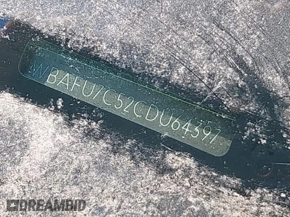 ✅ 2012 BMW 5 Series 535i xDrive • VIN: WBAFU7C52CDU64397 • Lot: 43369769. Listed on IAAI with Not provided. Free auction sales archive from the USA and detailed vehicle history report at DreamBid. Image 16.