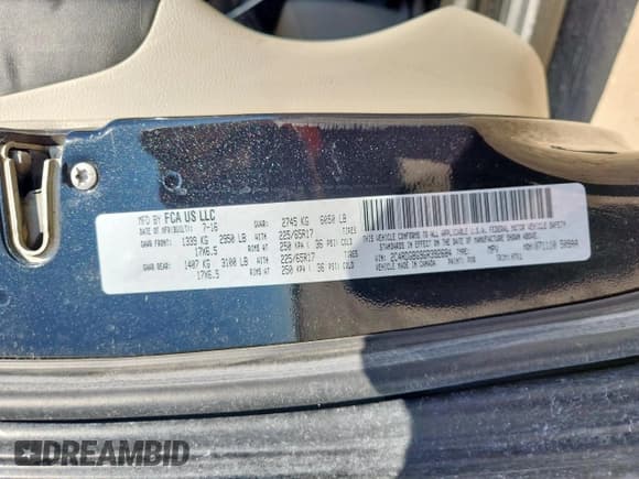 ✅ 2016 Dodge Grand Caravan SE • VIN: 2C4RDGBG9GR392684 • Lot: 86127985. Wystawiony na Copart z przebiegiem 214 664 mil. Bezpłatny archiwum sprzedaży aukcyjnych z USA i szczegółowy raport historii pojazdu na DreamBid. Zdjęcie 14.