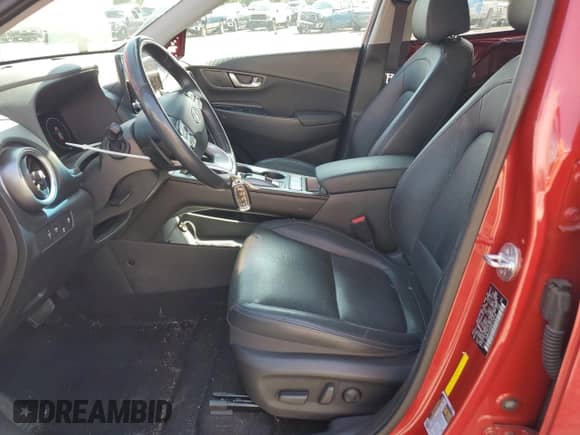 2022 Hyundai Kona Limited z VIN KM8K53AG6NU136376, wystawiony jako Copart lot #69072474 z przebiegiem 36 870 mil mil oraz Szkoda całkowita • Salvage title. Historia ofert i sprzedaży dostępna na DreamBid. Obrazek 7.