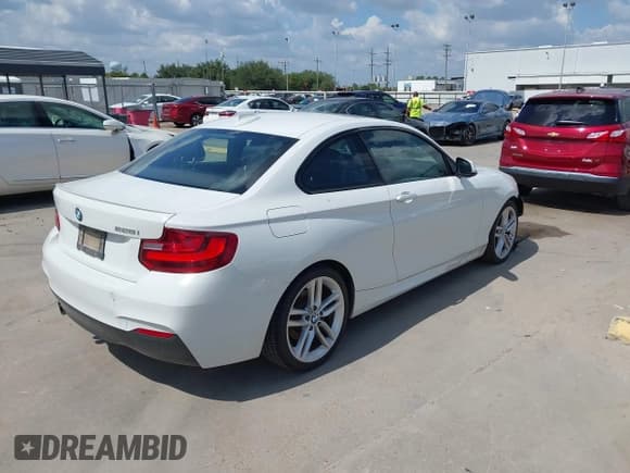✅ 2016 BMW 2 Series 228i • VIN: WBA1F9C5XGV546460 • Lot: 43339445. Listed on IAAI with 124,120 mi. Free auction sales archive from the USA and detailed vehicle history report at DreamBid. Image 4.