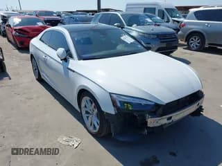 ✅ 2023 Audi A5 S line Premium • VIN: WAUSAAF58PA008198 • Лот: 43289766. Опубликован ранее на IAAI с пробегом 57 669 миль. Бесплатный доступ к архиву аукционных продаж из США и подробный отчёт об истории автомобиля на DreamBid. Изображение 1.