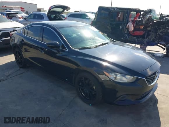 ✅ 2014 Mazda 6 i Touring • VIN: JM1GJ1V60E1120493 • Lot: 43460246. Listed on IAAI with 102,250 mi. Free auction sales archive from the USA and detailed vehicle history report at DreamBid. Image 1.