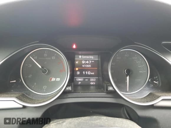 ✅ 2013 Audi S5 Prestige • VIN: WAUVGAFH3DN006577 • Lot: 51878545. Wystawiony na Copart z przebiegiem 129 657 mil. Bezpłatny archiwum sprzedaży aukcyjnych z USA i szczegółowy raport historii pojazdu na DreamBid. Zdjęcie 9.