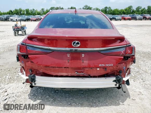 ✅ 2023 Lexus ES 350 F Sport • VIN: 58AJZ1B1XPU144829 • Lot: 61323565. Listed on Copart with 10,028 mi. Free auction sales archive from the USA and detailed vehicle history report at DreamBid. Image 6.