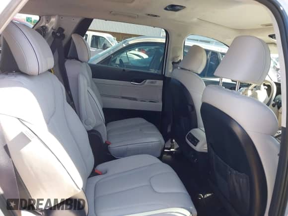 2025 Hyundai Palisade Calligraphy with VIN KM8R74GE0SU828200, listed as a IAAI auction lot 42393077 with 4,898 mi miles and . Bid and sale history available at DreamBid. Image 8.