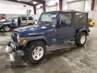 ✅ 2005 Jeep Wrangler Rubicon • VIN: 1J4FA64S15P363275 • Lot: 89840375. Listed on Copart with 53,926 mi. Free auction sales archive from the USA and detailed vehicle history report at DreamBid. Image 1.
