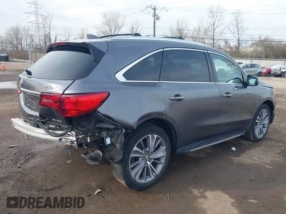 ✅ 2018 Acura MDX Technology • VIN: 5J8YD4H50JL016926 • Lot: 41833518. Listed on IAAI with 94,016 mi. Free auction sales archive from the USA and detailed vehicle history report at DreamBid. Image 4.