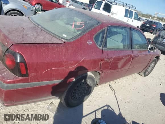 2005 Chevrolet Impala with VIN 2G1WF52E859206624, listed as a Copart auction lot 75906254 with 221,548 mi miles and Salvage title. Bid and sale history available at DreamBid. Image 3.